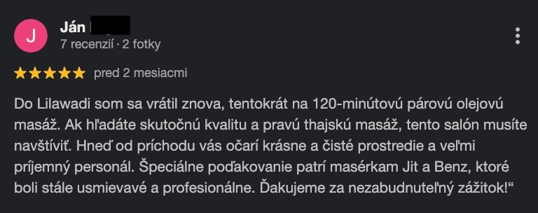 screen-google-recenzie-v-ktorej-pise-spokojny-pan-jan-ze-uz-bol-niekolkokrat-v-lilawadi-na-masazi-pochvaluje-si-kvalitnu-masaz-ciste-prostredie-aj-prijemny personal